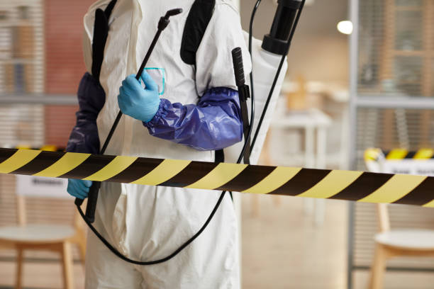 Professional Blood Cleanup technician working in Lafayette, TN